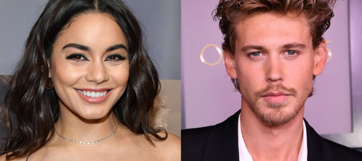 Vanessa Hudgens y Austin Butler fueron fotografiados juntos afuera de la fiesta post Premios Oscar