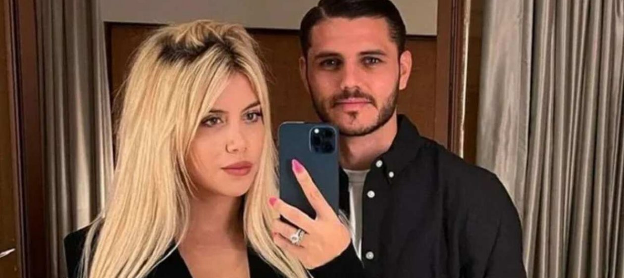 Mauro Icardi enciende las redes sociales con atrevida postal junto a Wanda Nara