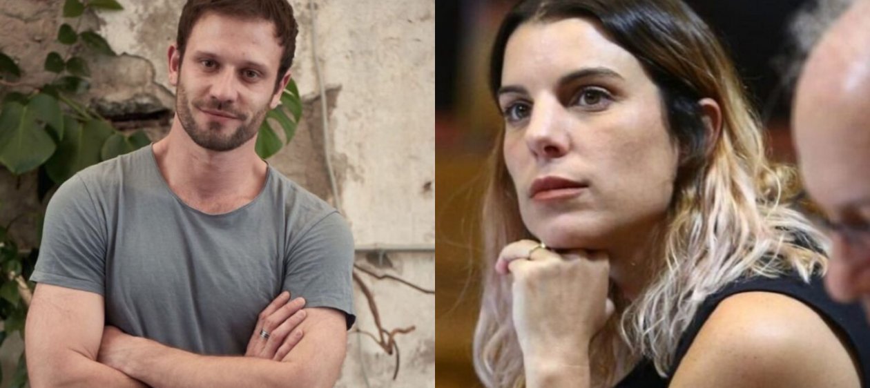 ¿Hernán Contreras besó a Maite Orsini? Por su reacción muchos aseguran que si