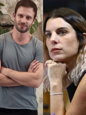 ¿Hernán Contreras besó a Maite Orsini? Por su reacción muchos aseguran que si