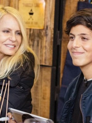 Máximo sorprendió a Cecilia Bolocco en su cumpleaños número 58