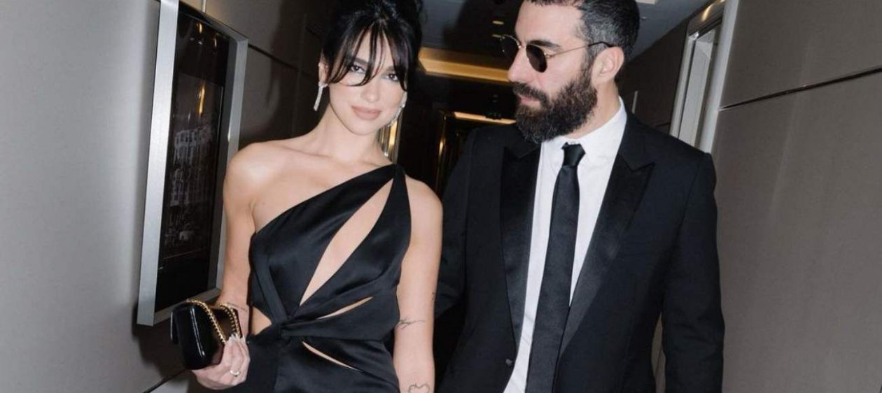 Dua Lipa presentó a su nuevo novio en Festival de Cannes