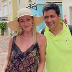 ¡Se pasaron! Rafael Araneda y Marcela Vacarezza celebraron su aniversario