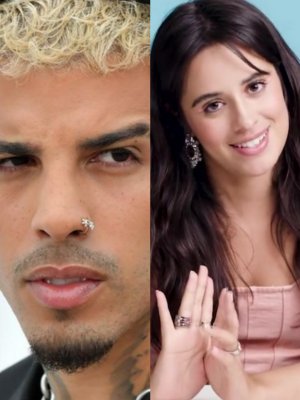 Aseguran que Rauw Alejandro estaría saliendo con Camila Cabello