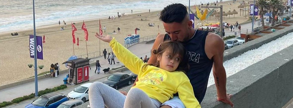 Mauricio Isla despidió a su hija menor: