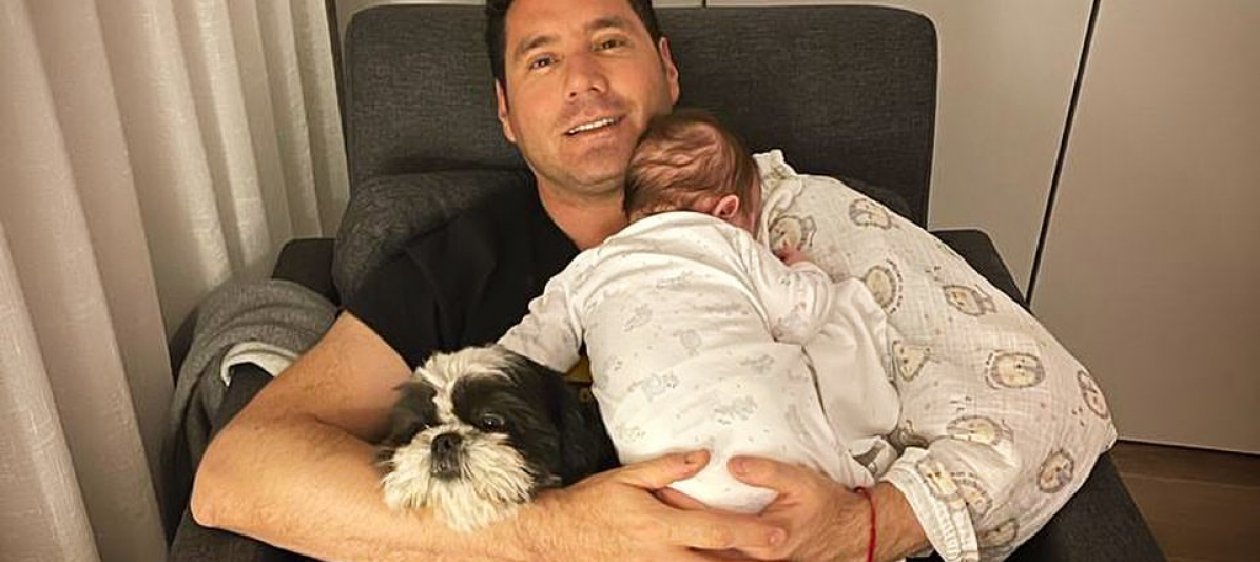 Pancho Saavedra muestra cuánto ha crecido su hija Laura