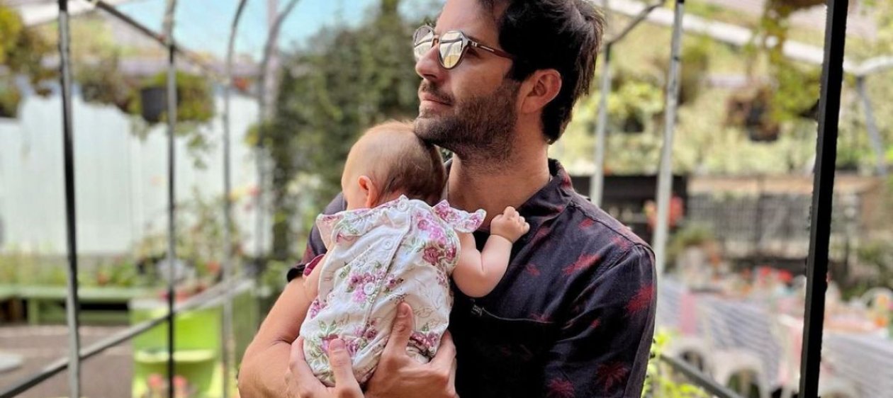 Cristián Arriagada muestra lo grande que está su hija con Cecilia González