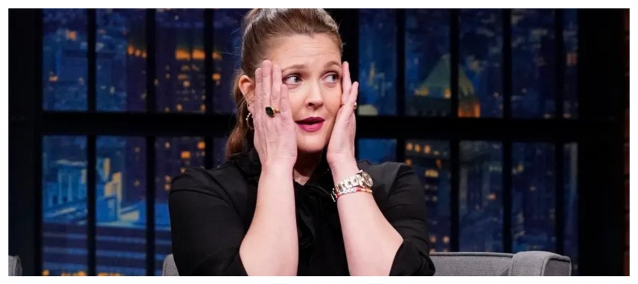 Drew Barrymore sufrió susto al ser acosada mientras realizaba una entrevista