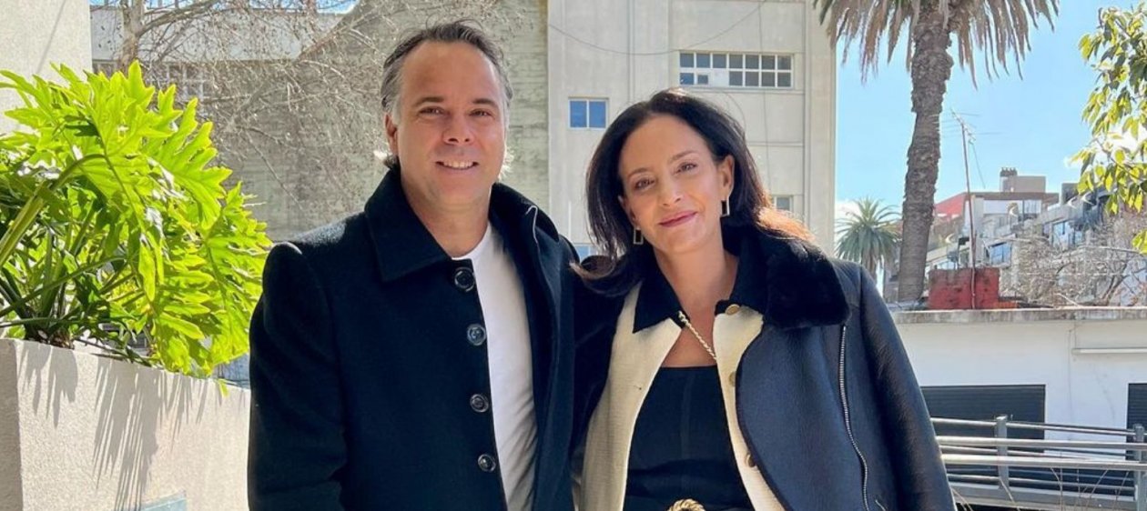 Fernando González muestra lo grande que están sus hijos junto a Luciana Aymar