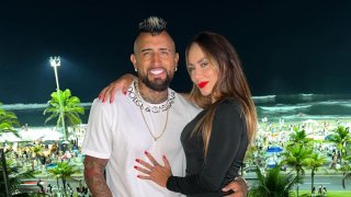 El romántico saludo cumpleañero de Arturo Vidal a Sonia Isaza