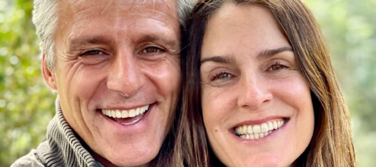 María Gracia Subercaseaux compartió romántica fotografía con su esposo, Waldemar Méndez