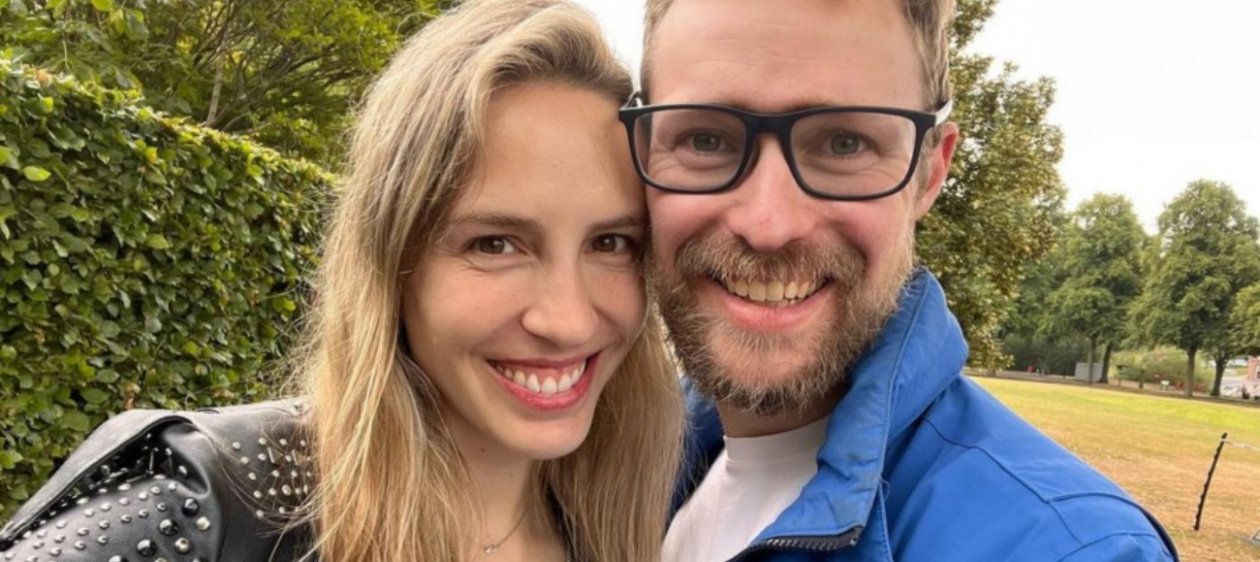 Vale Ortega de viaje con su marido: