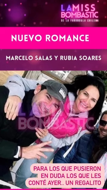 Marcelo Salas y Rubia Soares