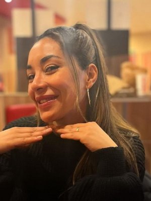 Natalia Rodríguez muestra los cambios que ha sufrido su cuerpo en el embarazo