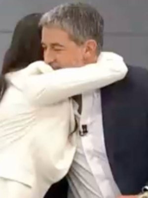 Polo Ramírez emociona hasta las lágrimas a Natalia López durante su despedida de T13 AM