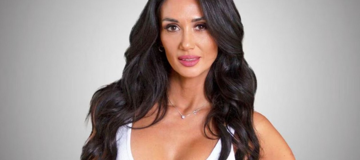 Pamela Díaz llegó a Chile: