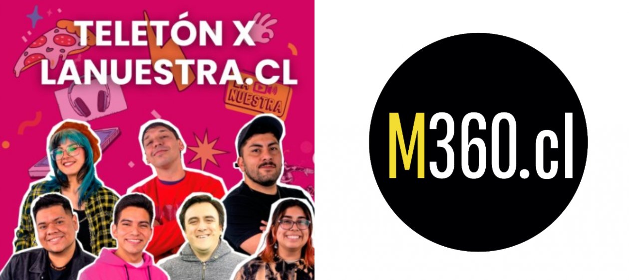 Este 11 de Noviembre M360.cl se suma a la radiotón de La Nuestra