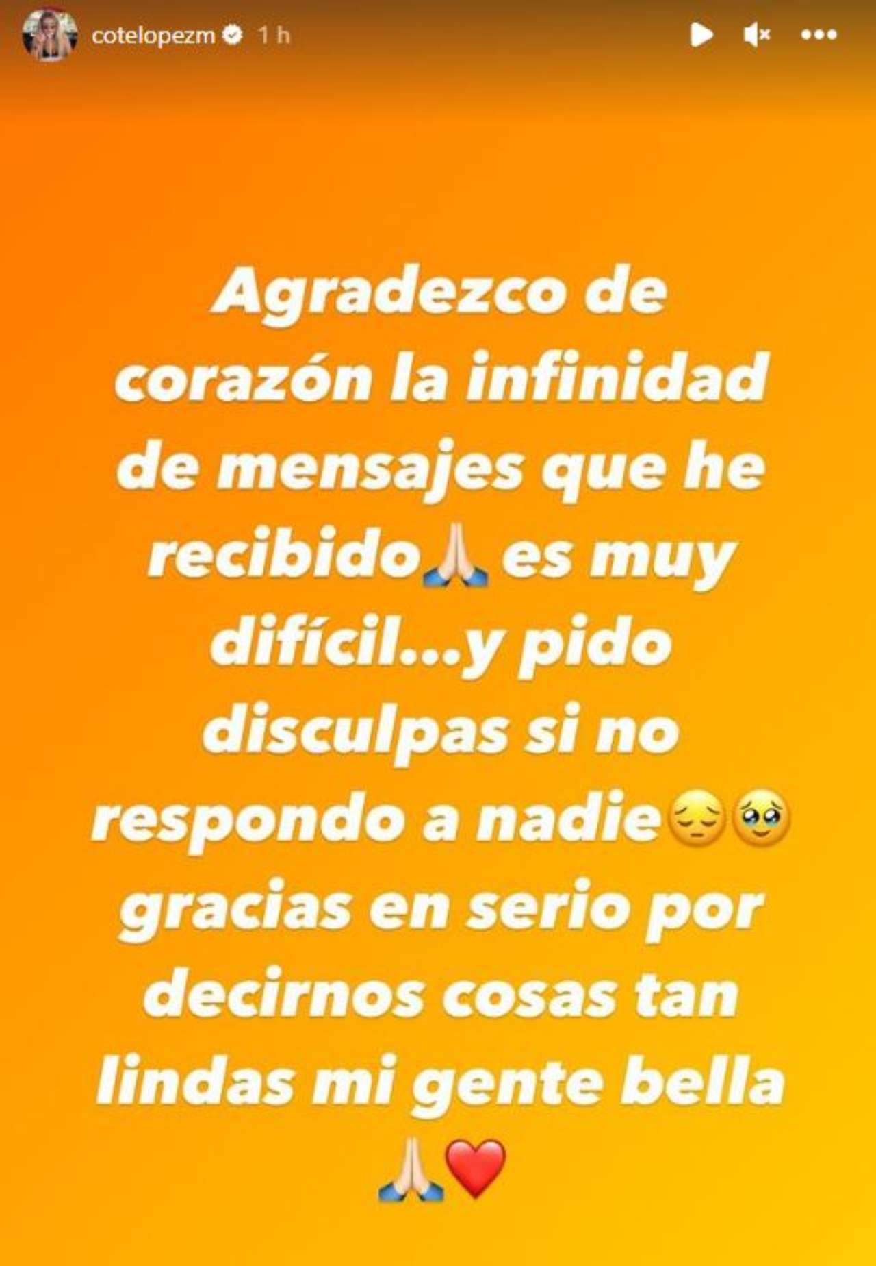 Agradecimientos Coté López