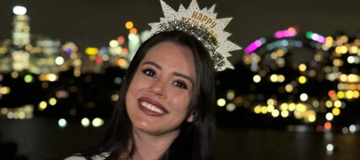 Angie Alvarado y su hermana Xephora dieron la bienvenida al 2024