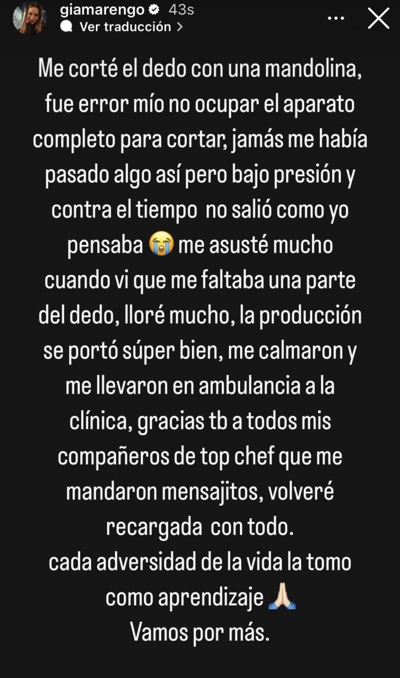 CAPTURA DE PANTALLA DICHOS DE GIANELLA