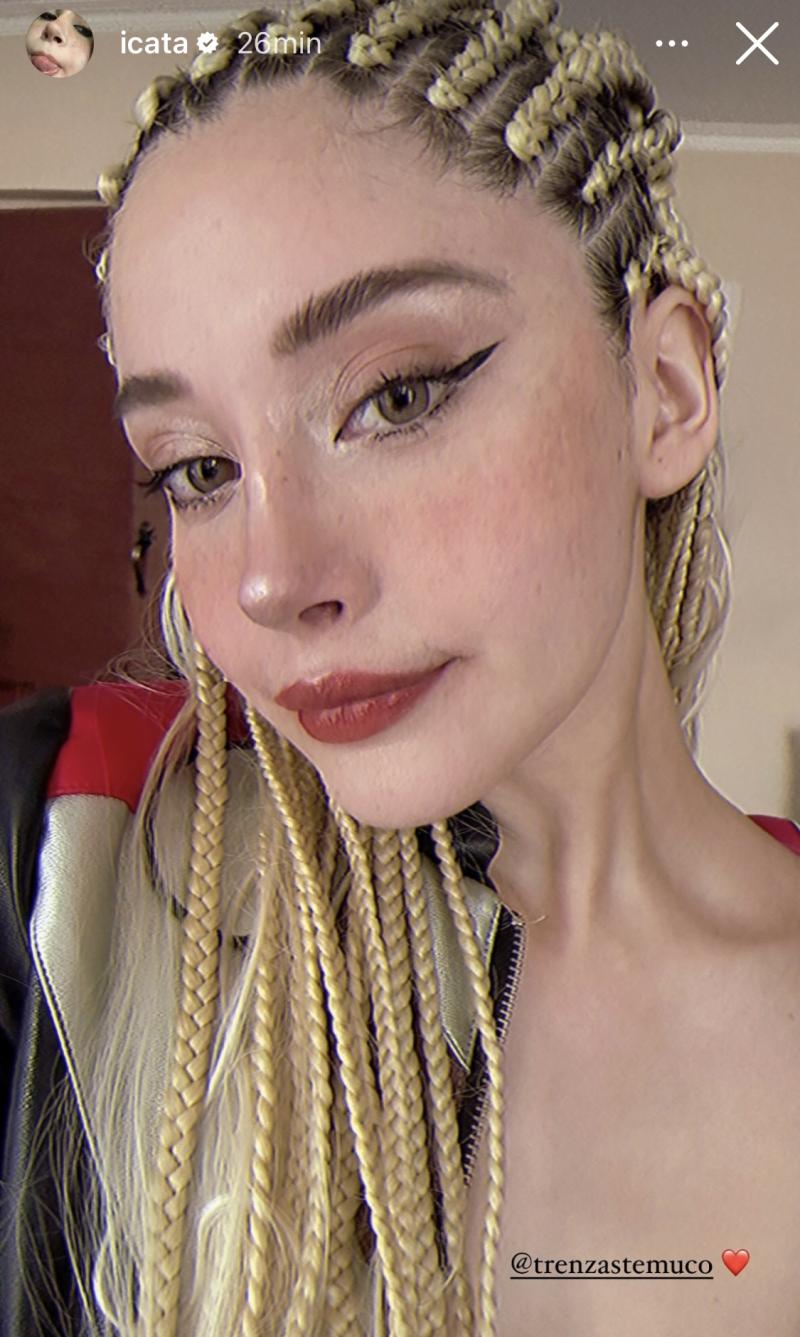 Captura de pantalla de iCata de su nuevo look