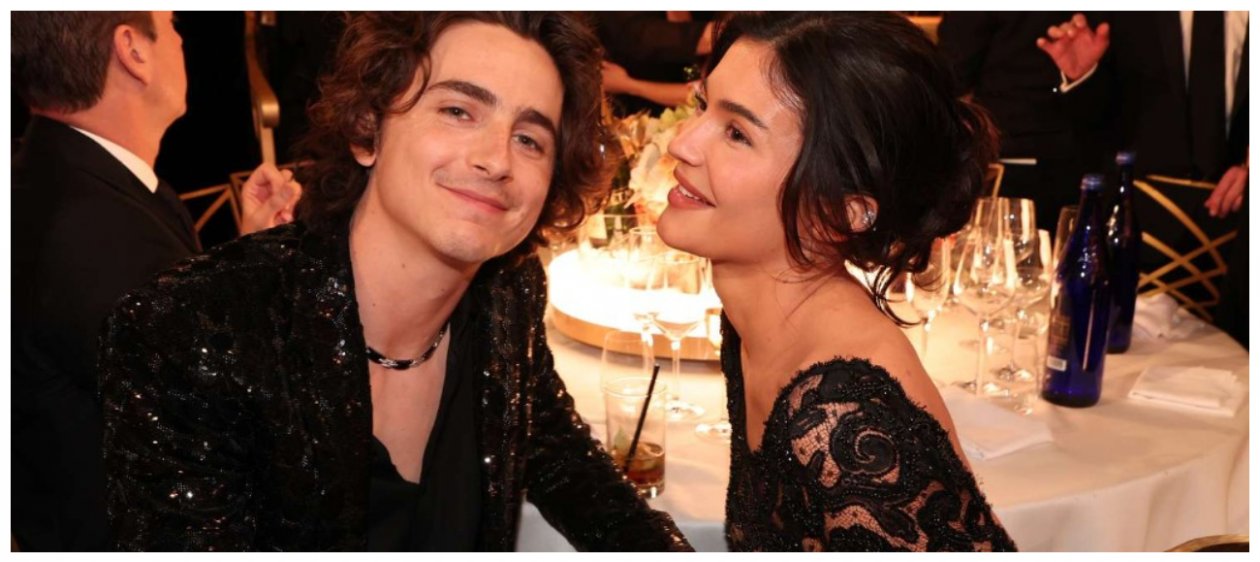 Globos de Oro 2024: Kylie Jenner y Timothée Chalamet se robaron las miradas