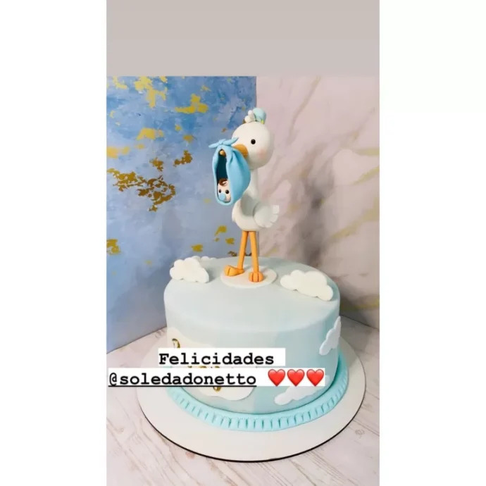 Torta de fondant de la celebración