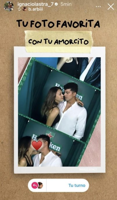Ignacio y Bárbara posando juntos en un evento