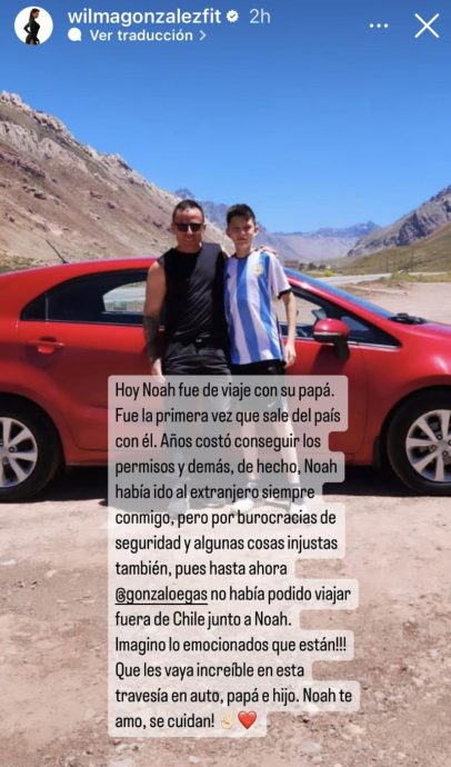 Capturta de pantana ig Wilma González