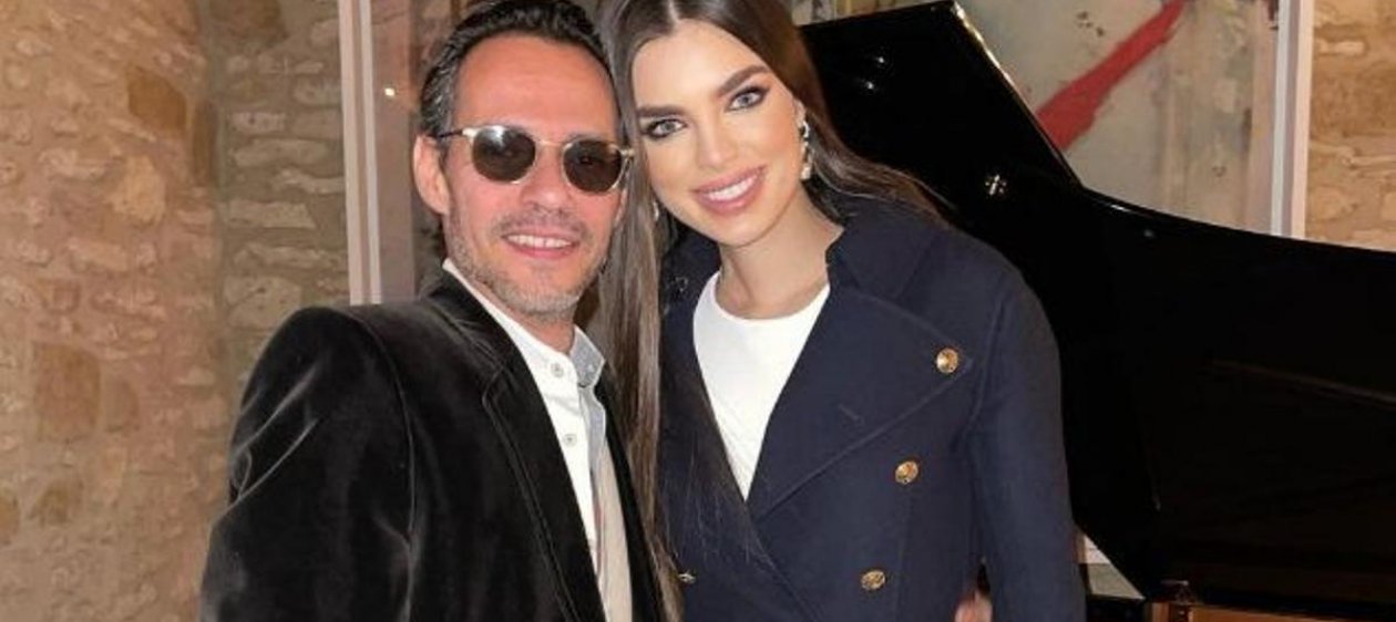 Marc Anthony y Nadia Ferreira recibieron especial regalo en su primer aniversario de bodas