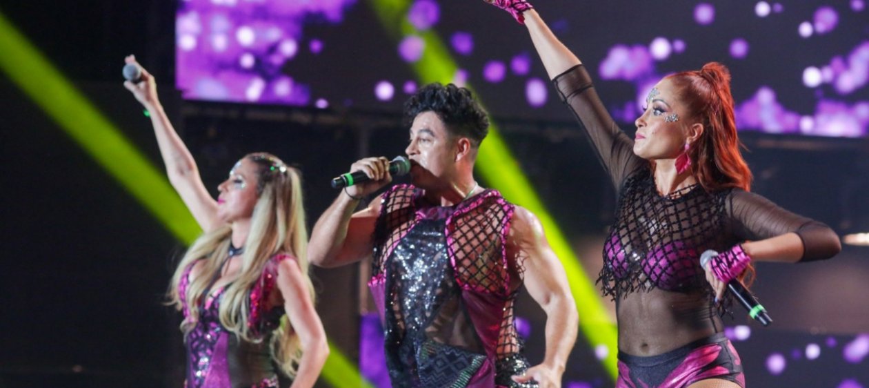 Problema técnico opacó show de Axé Bahía en Festival de Las Condes