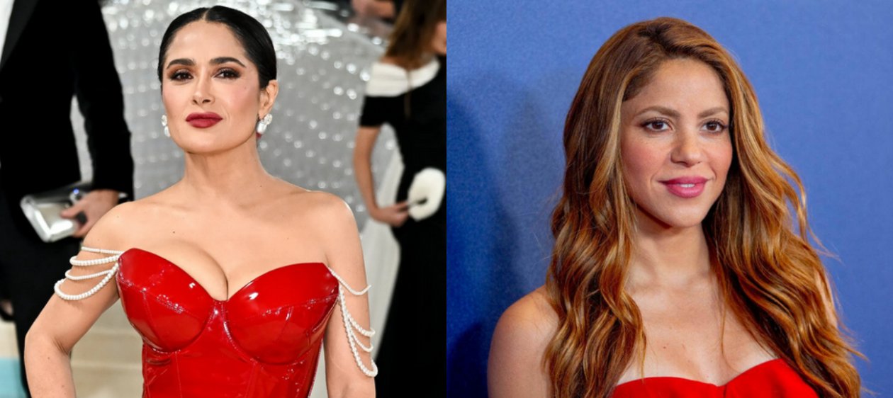 Salma Hayek homenajea a Shakira: 