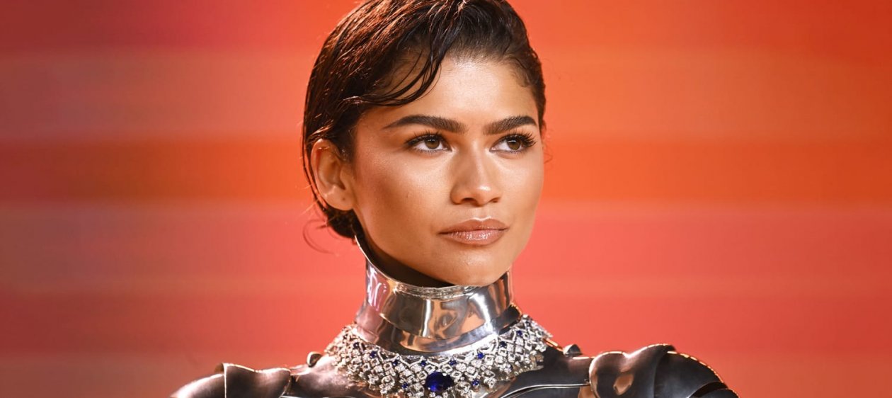 Zendaya impacta con su robótica elección de vestuario para el estreno londinense de Dune 2