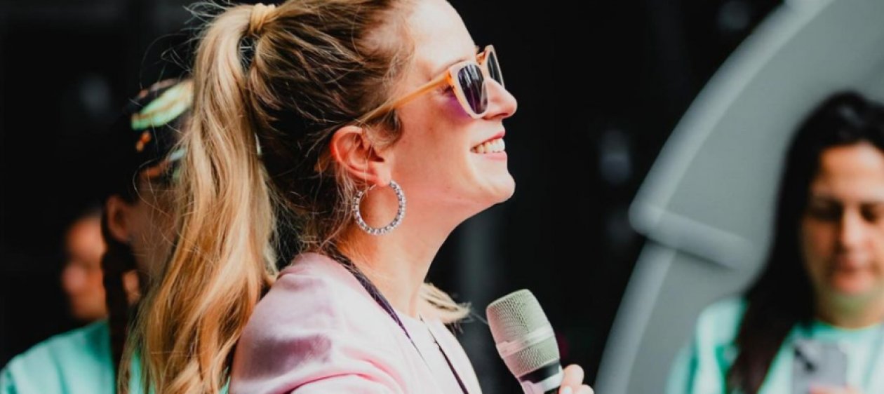 Begoña Basauri, Chiqui Aguayo, Macarena Tondreau y Carolina Paulsen acompañaron a Alison Mandel en Viña 2024