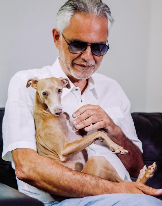 Andrea Bocelli junto a Ginebra