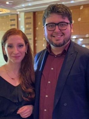 Esta es la historia de amor de Luis Slimming y su esposa, Ana Pulgar
