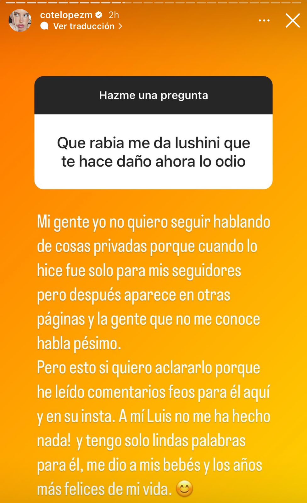 Respuesta de Coté López a seguidora que tiró odio a Mago Jiménez