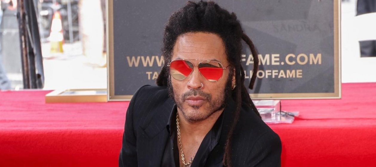 Lenny Kravitz recibió una estrella en el Paseo de La Fama de Hollywood