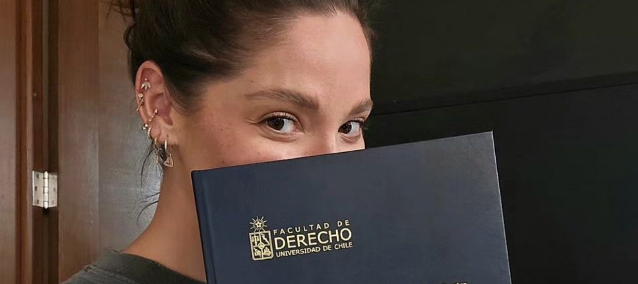 Kel Calderón aprobó su tesis y está lista para jurar como abogada