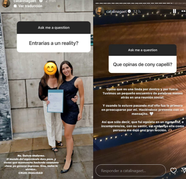 Respuestas de Catalina Gaete