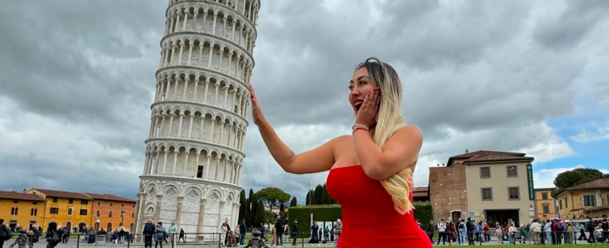 La polémica foto de Naya Fácil en Italia: