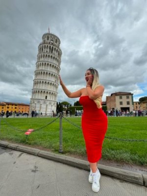 La polémica foto de Naya Fácil en Italia: 
