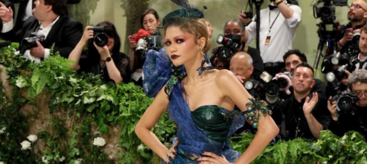 ¡Hizo historia! Zendaya presentó dos looks en la Met Gala 2024