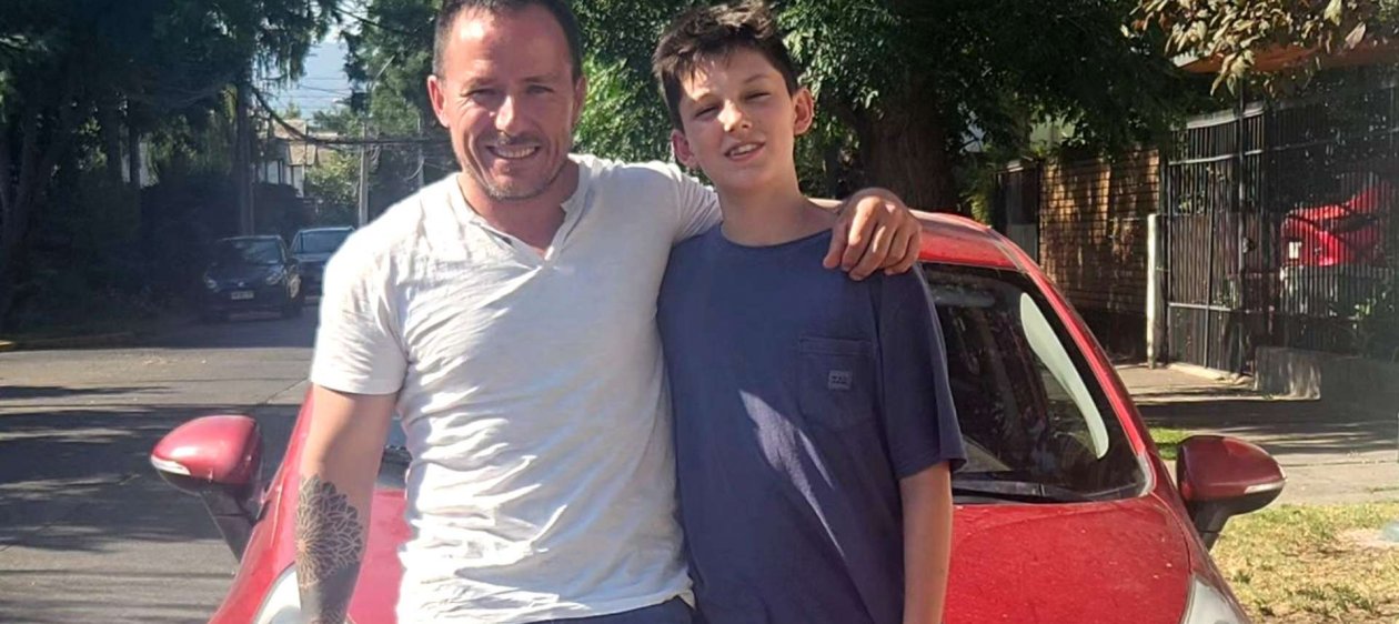 Noah, el hijo de Gonzalo Egas, viajó solo a Perú para reunirse con su padre