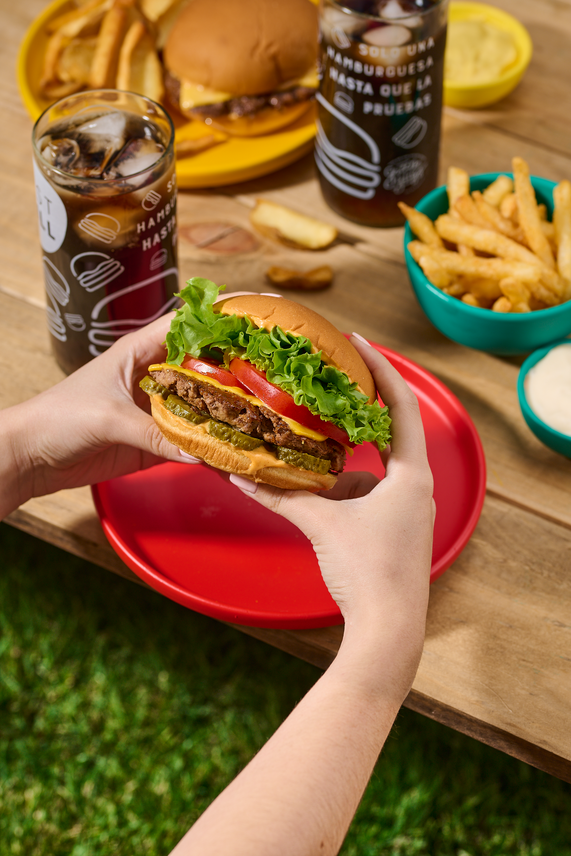 Hamburguesa de Just Burger