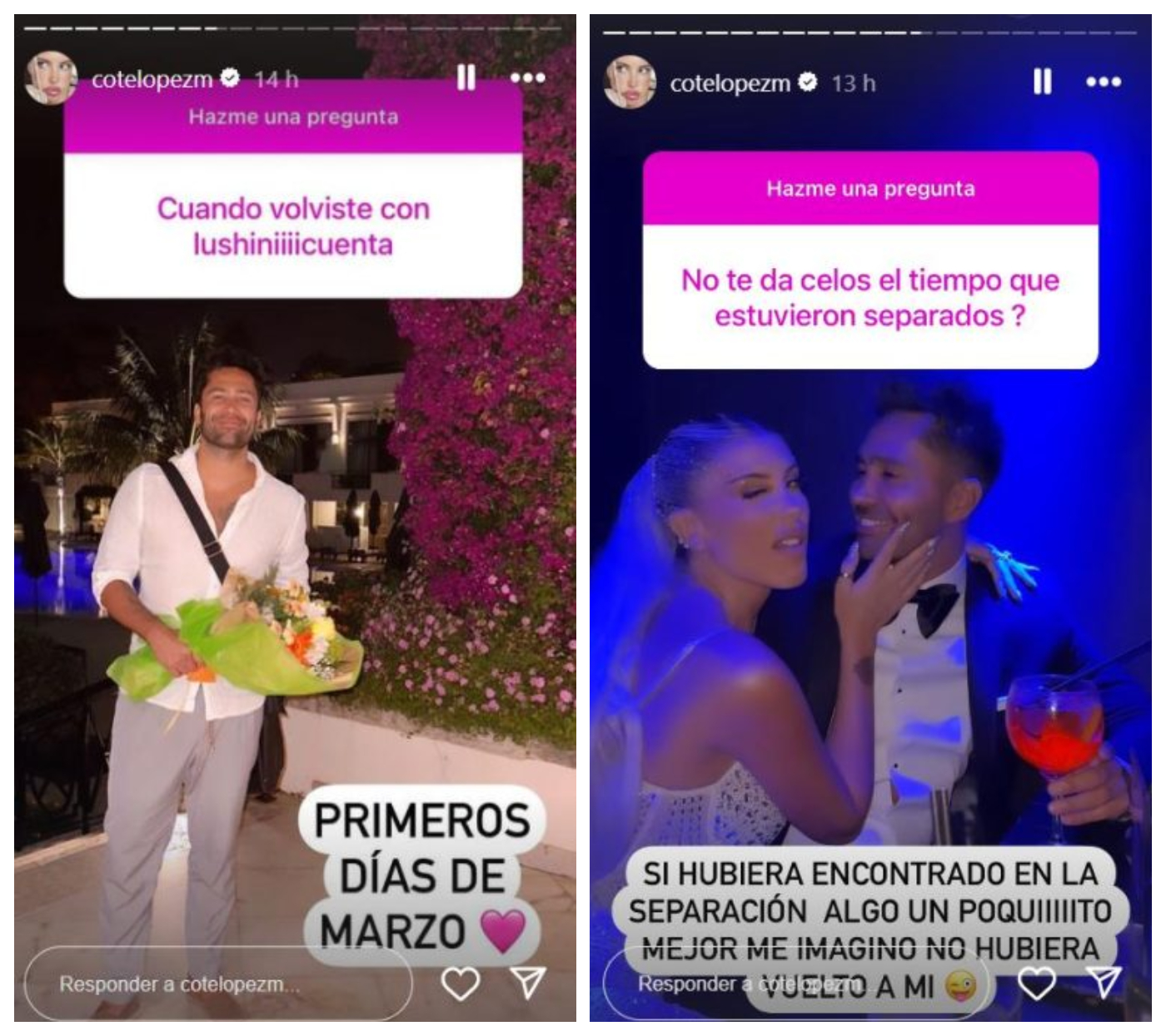 Respuestas de Coté López en RRSS