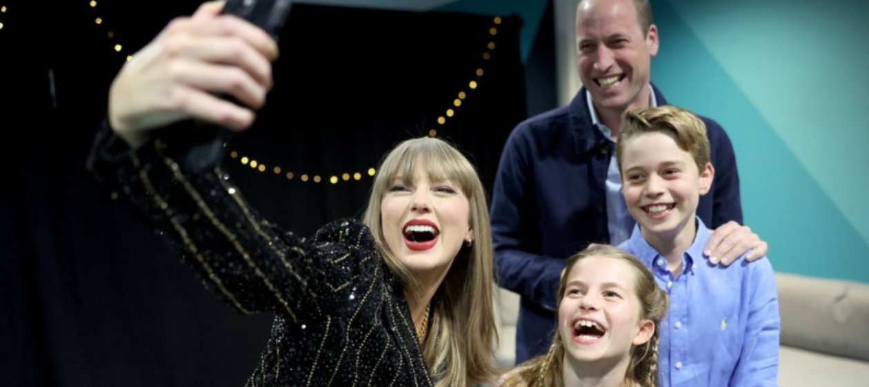 El príncipe William celebró sus 42 años en concierto de Taylor Swift