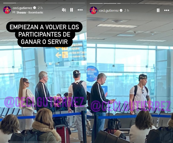 Historia de Cecilia Guitérrez mostrando a participantes fuera de "¿Ganar o Servir?
