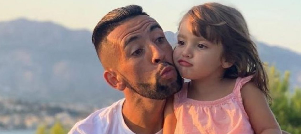 Mauricio Isla reaccionó al reencuentro de su hija con Gala Caldirola: