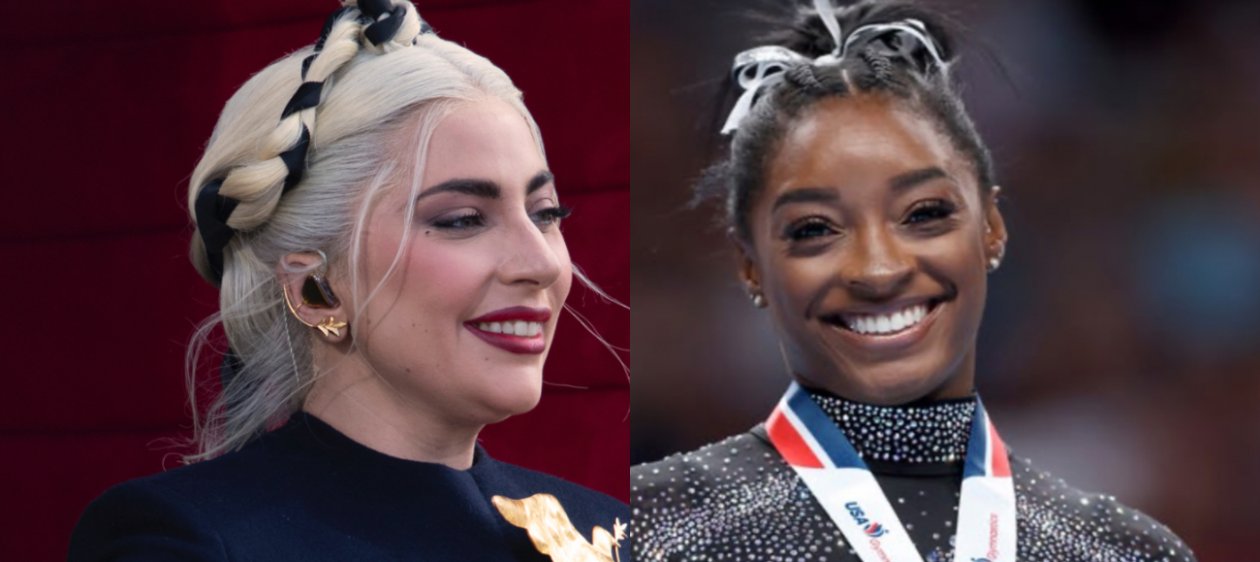 Lady Gaga apoyó a Simone Biles en su regreso a los Juegos Olímpicos